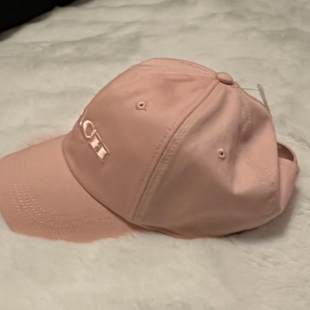 Coach Pink Baseball Cap View 2